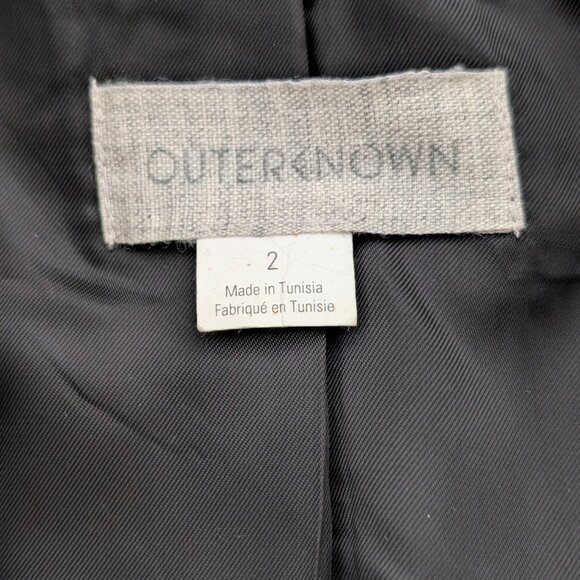 Outerknown Kingsley Plaid Boy Blazer Sz 2 NWOT - Picture 13 of 16